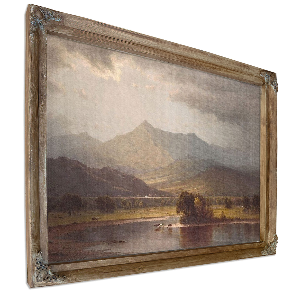 A Passing Storm In The Adirondacks By Sanford Robinson Gifford