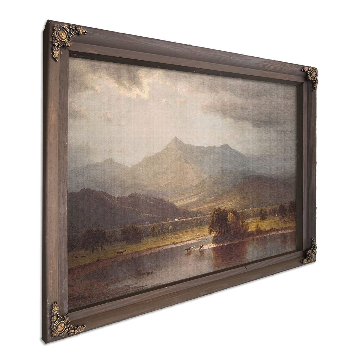 A Passing Storm In The Adirondacks By Sanford Robinson Gifford