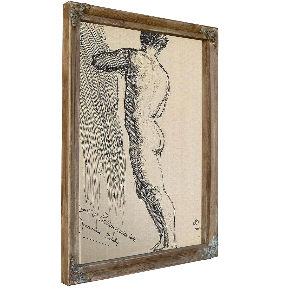 A Study Of A Nude By Maynard Dixon