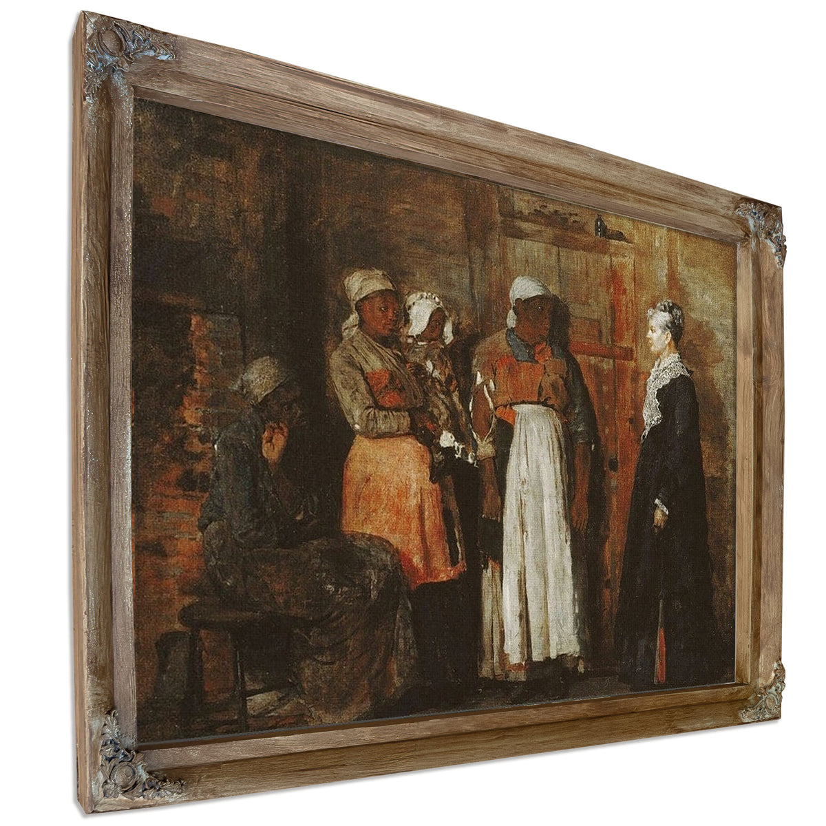 A Visit From The Old Mistress By Winslow Homer