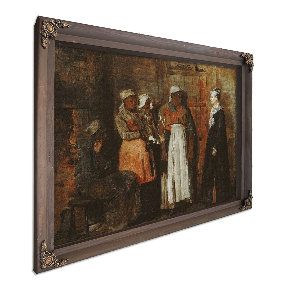 A Visit From The Old Mistress By Winslow Homer