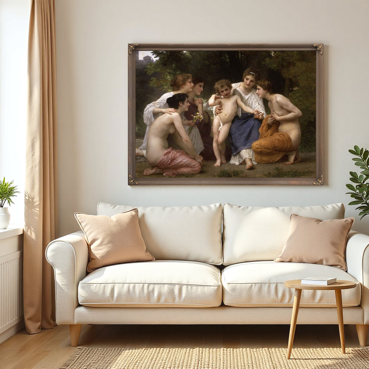 Admiration By William Adolphe Bouguereau