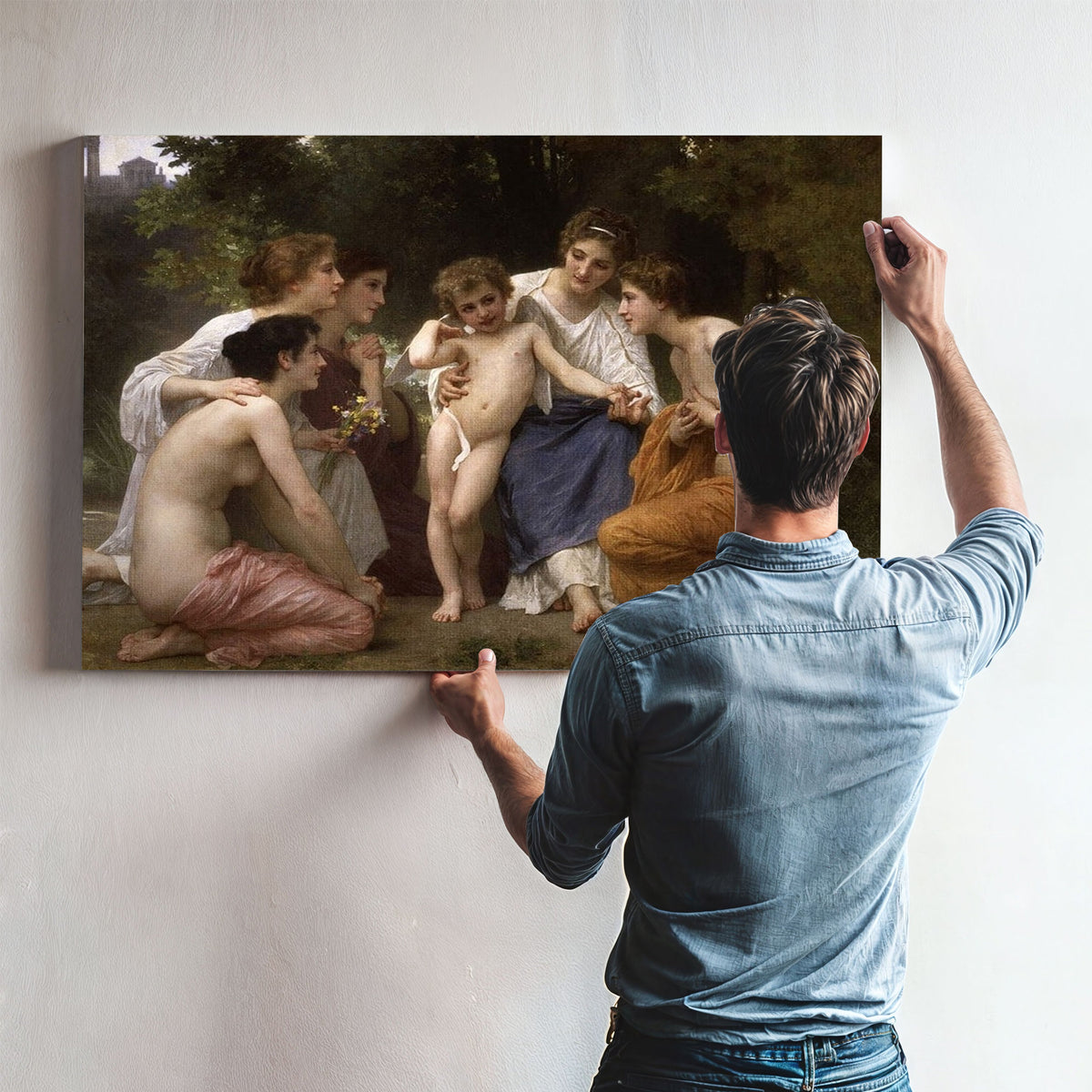 Admiration By William Adolphe Bouguereau
