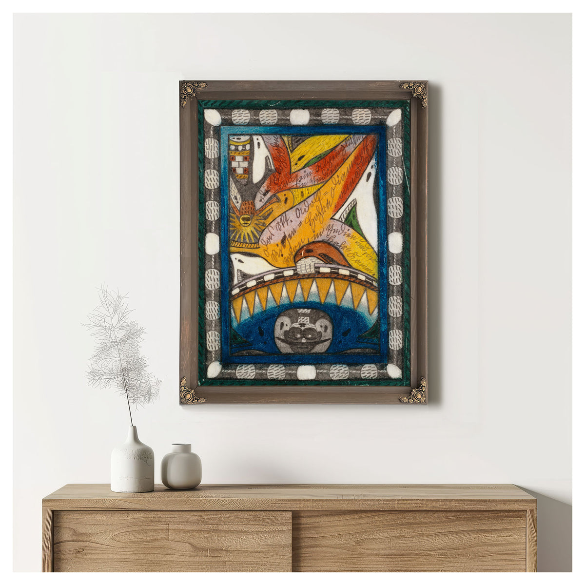 Das Skt Adolf Diamantt Riesen Hohrn Am By Adolf Wolfli