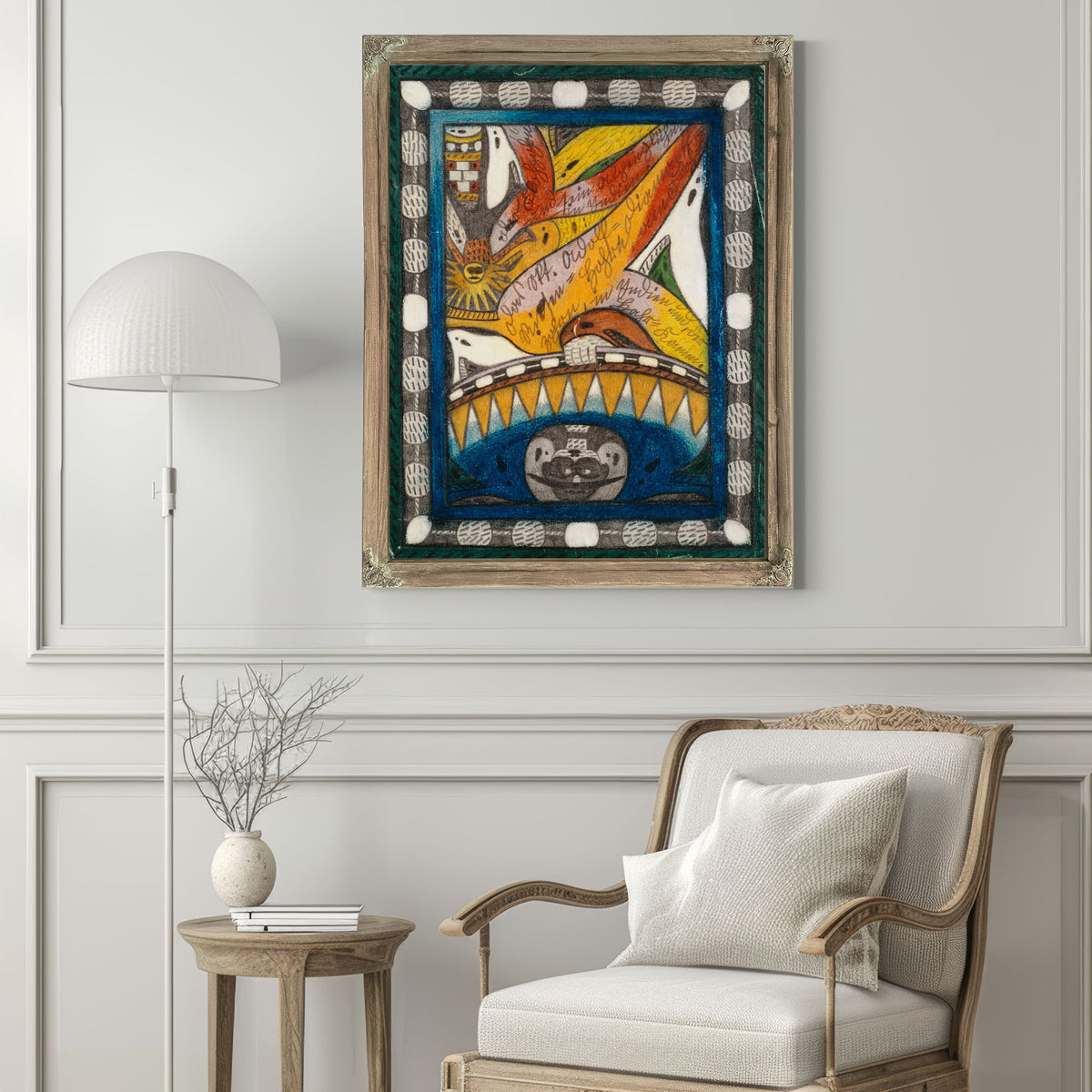 Das Skt Adolf Diamantt Riesen Hohrn Am By Adolf Wolfli