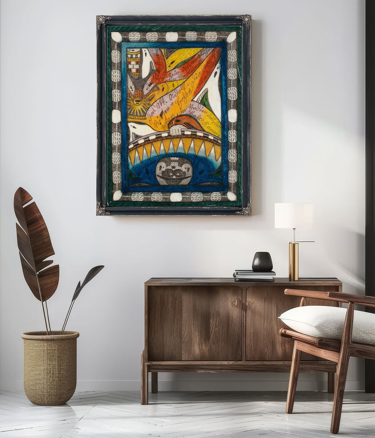 Das Skt Adolf Diamantt Riesen Hohrn Am By Adolf Wolfli