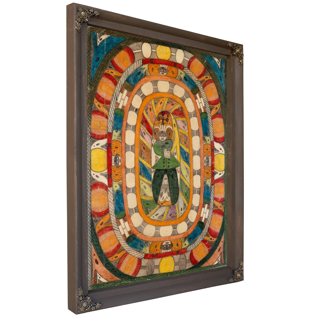 Der Bandaisan Vulkahn Und Riesen By Adolf Wolfli