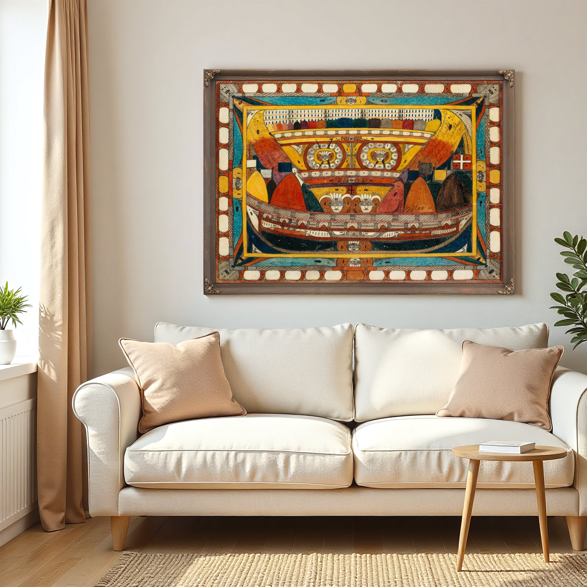 Der Gott Vatter Riesen Blitz By Adolf Wolfli