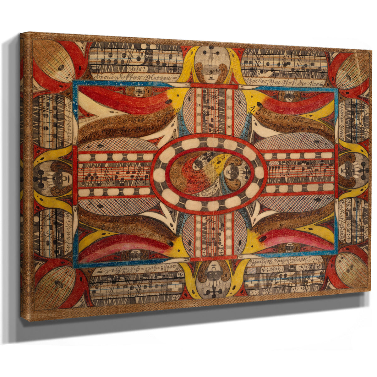 Der Wili See Zohrn Wald Amerika Und By Adolf Wolfli