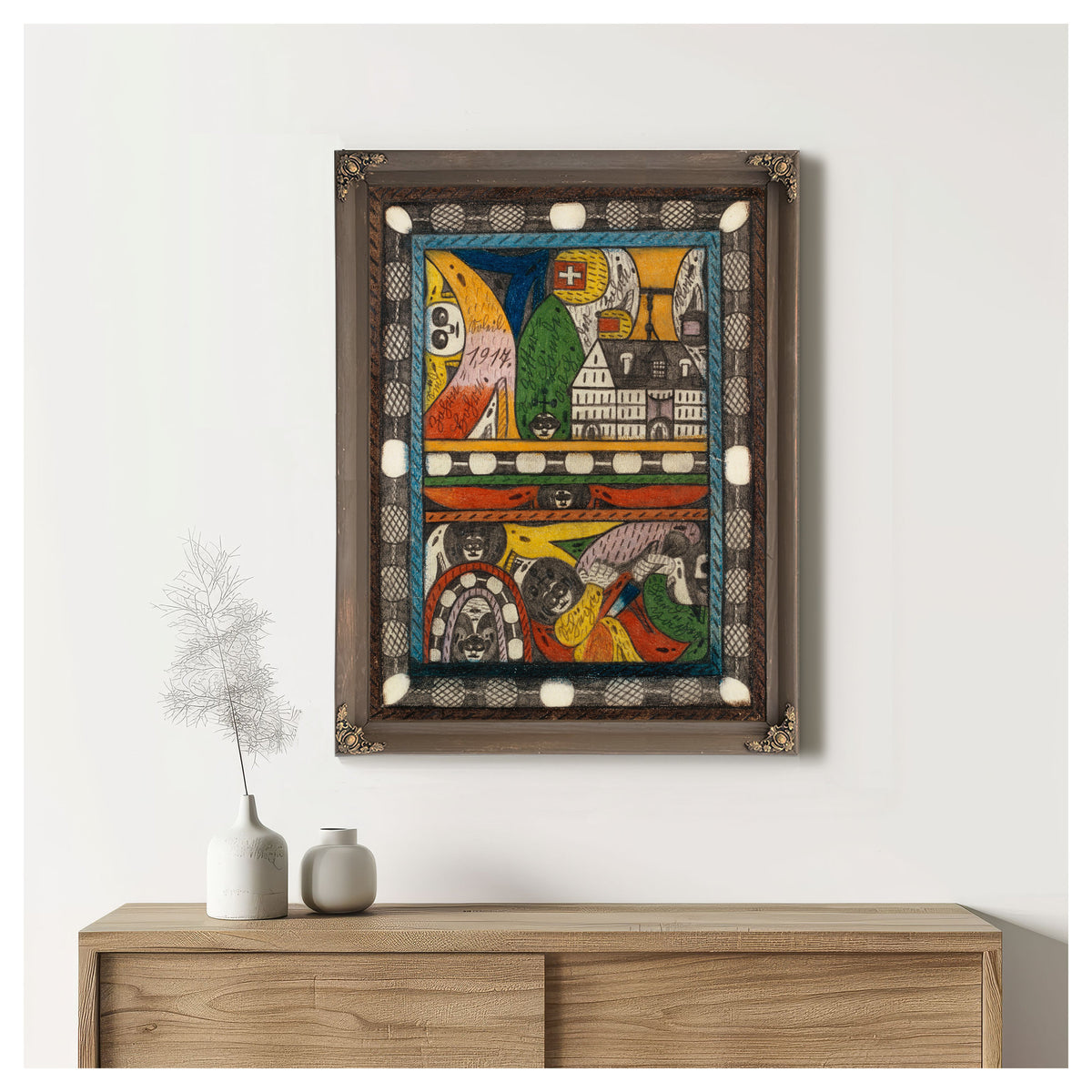 Der Zohrn Schiiga Und Land Jager 1917 By Adolf Wolfli