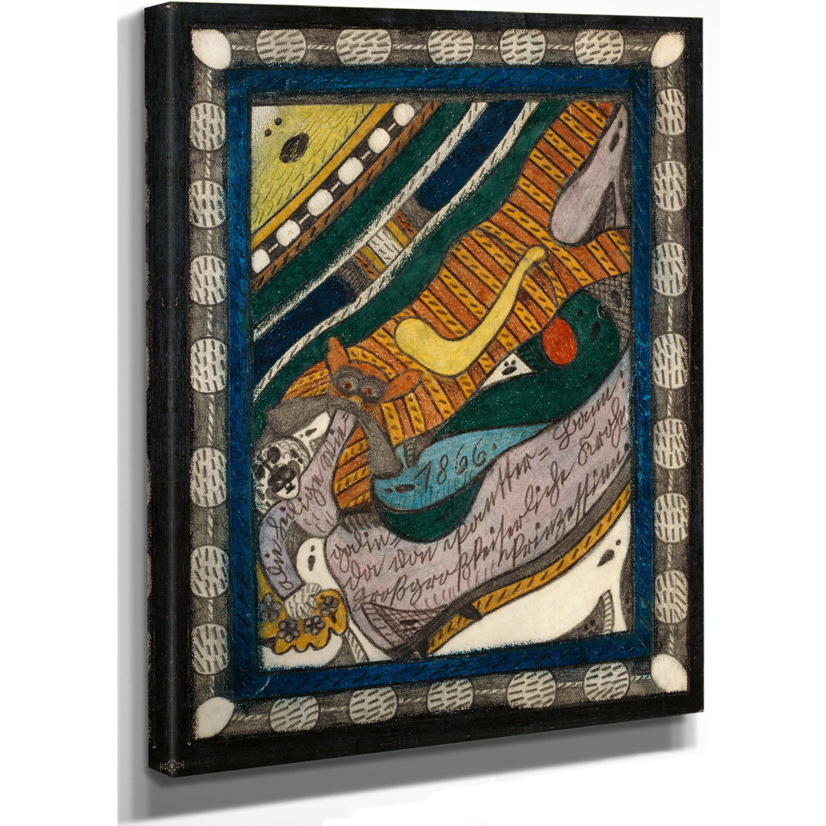 Die Heilige Wiegalinda von Pantter By Adolf Wolfli