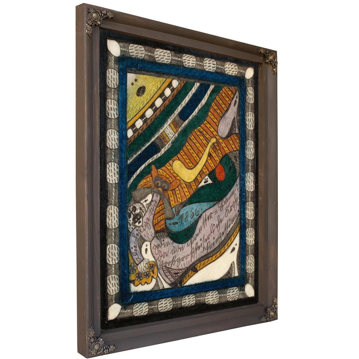 Die Heilige Wiegalinda von Pantter By Adolf Wolfli