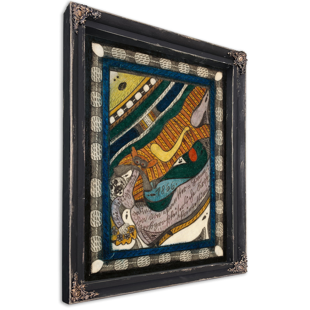 Die Heilige Wiegalinda von Pantter By Adolf Wolfli