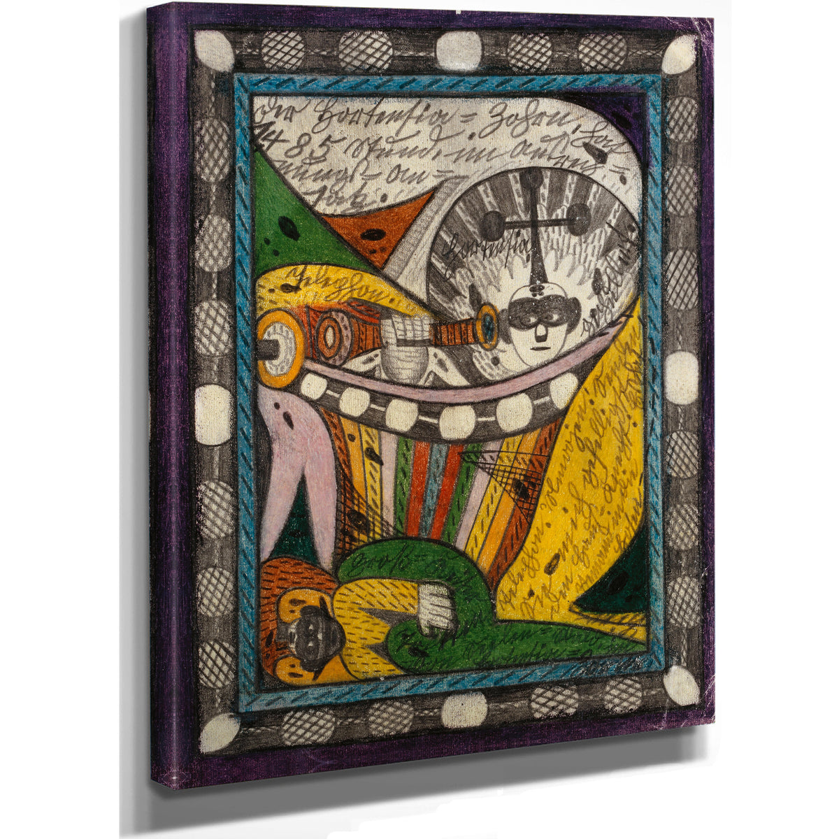 Hortensia Und Gro Keiser Tritten von By Adolf Wolfli