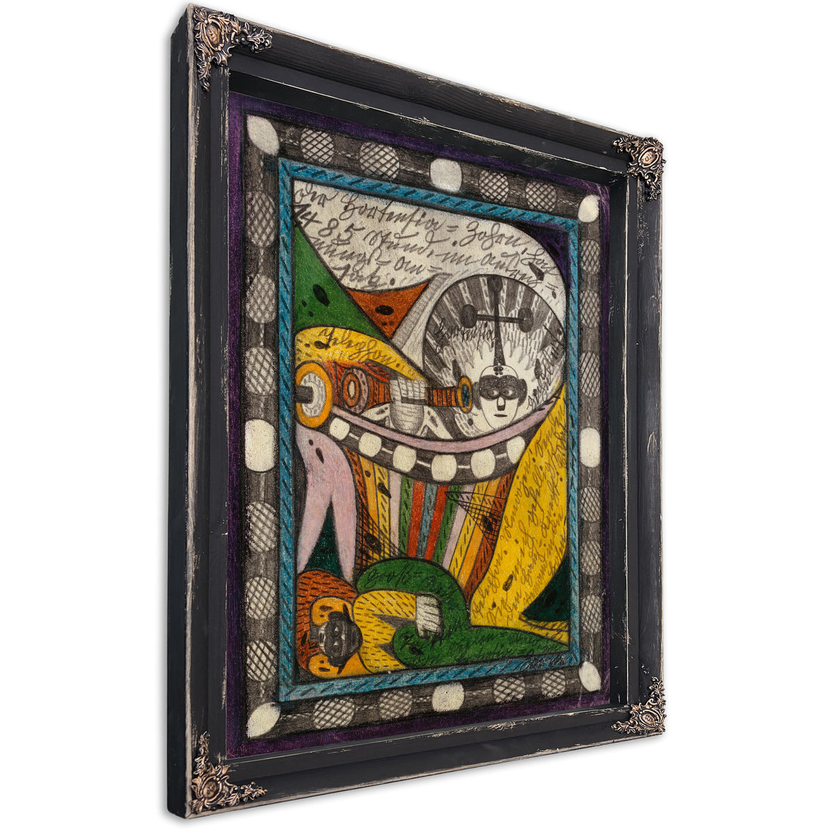 Hortensia Und Gro Keiser Tritten von By Adolf Wolfli