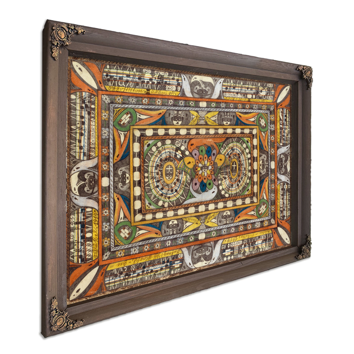 Riesen Stadt Waaben Hall 1917 By Adolf Wolfli