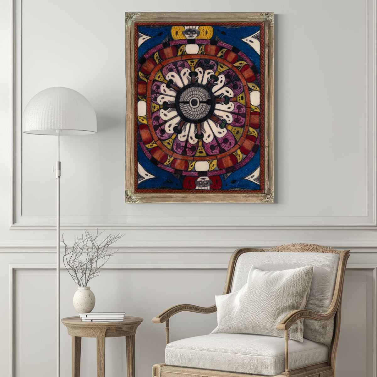 Skt Adolf Raad Hall Bei Bern 1920 By Adolf Wolfli