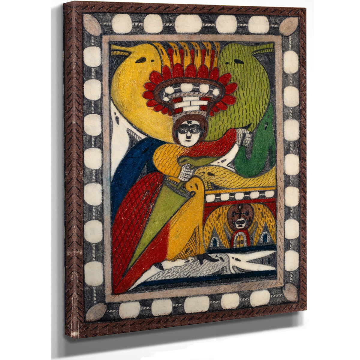 Skt Adolf Thron Alpa Roosali 1917 By Adolf Wolfli