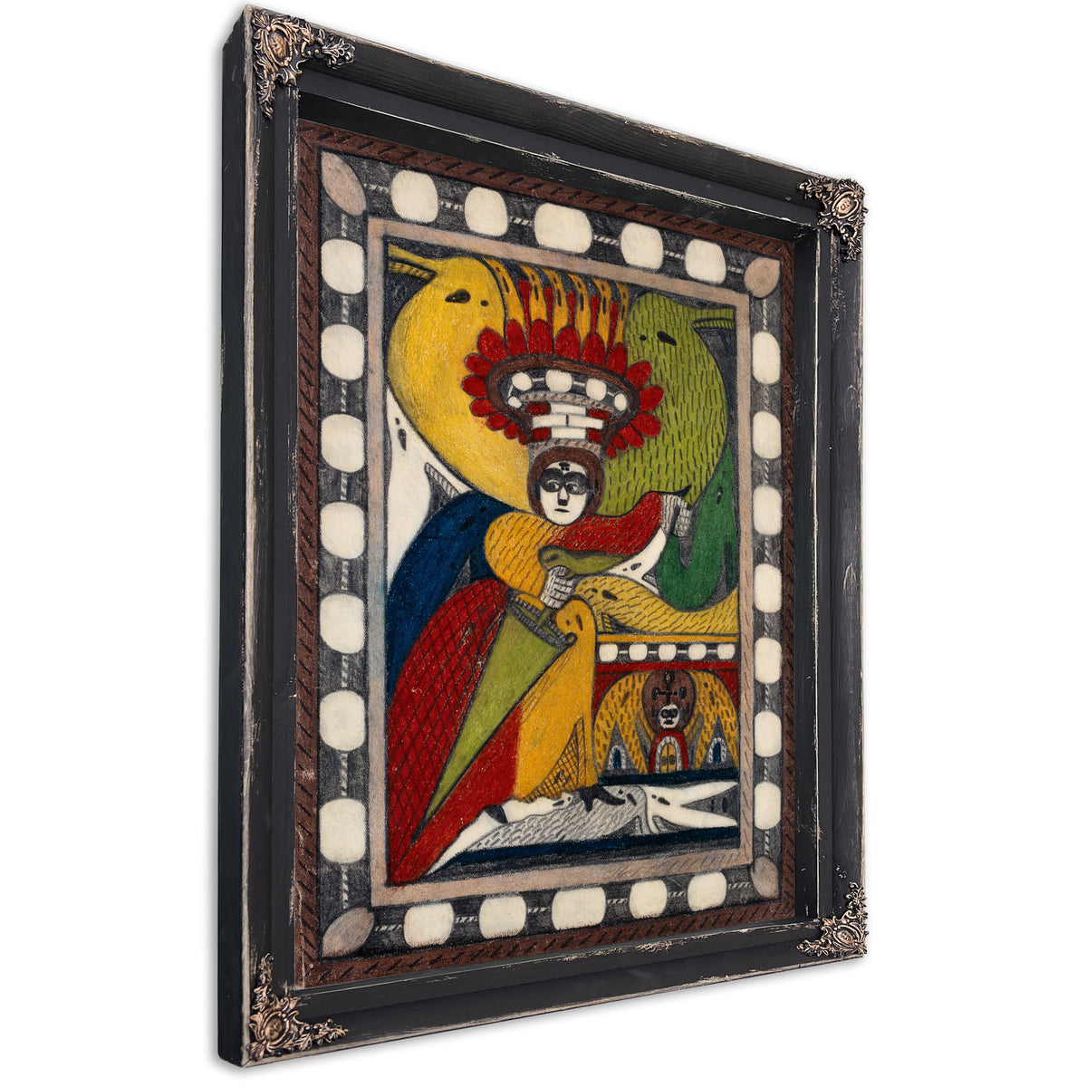 Skt Adolf Thron Alpa Roosali 1917 By Adolf Wolfli