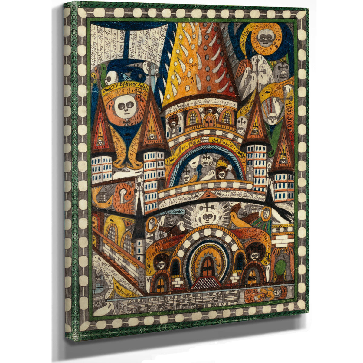 St Vinzentz Munster Bern 1916 By Adolf Wolfli