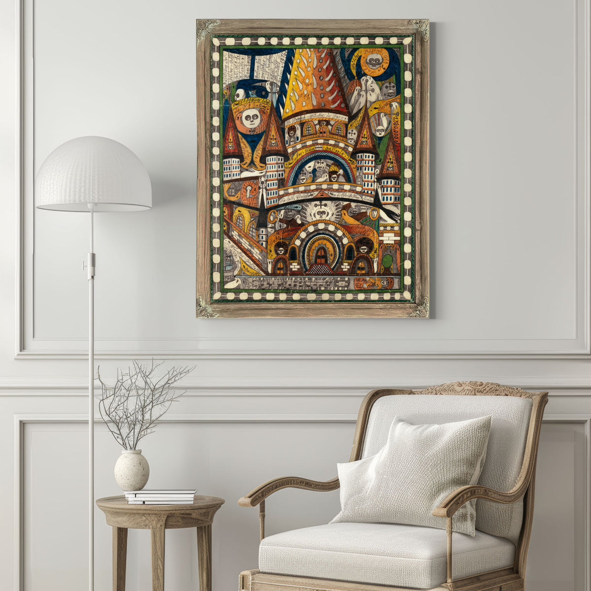 St Vinzentz Munster Bern 1916 By Adolf Wolfli