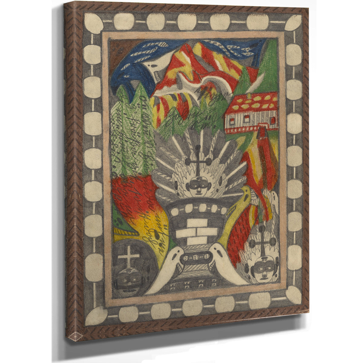 Tiger Zohrn Riesen Gletscher Hochalp By Adolf Wolfli