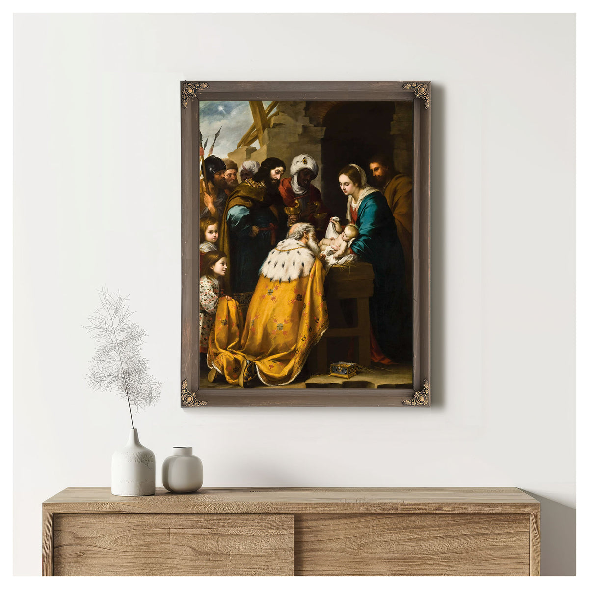 Adoration Of The Magi by Bartolome Esteban Murillo