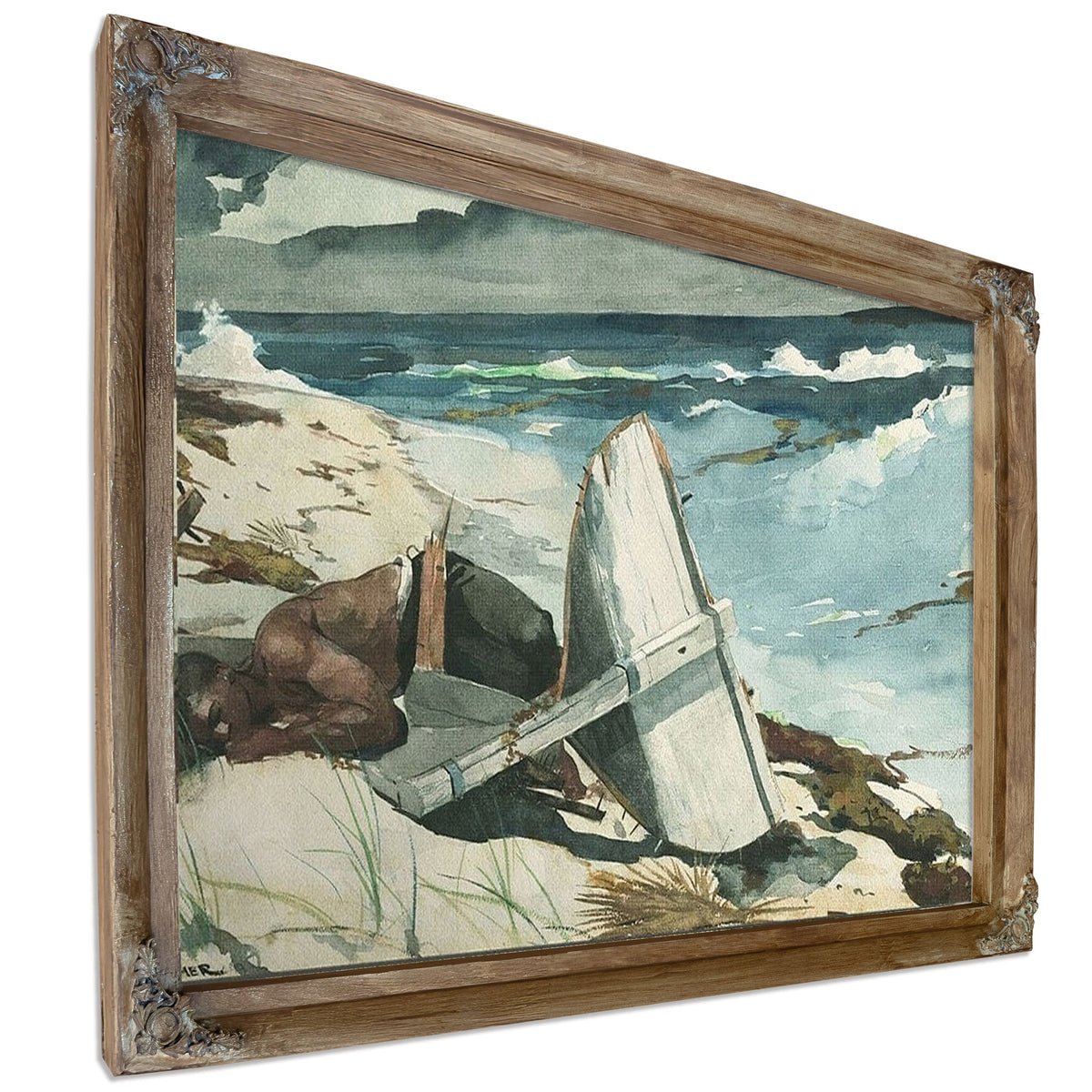 After The Hurricane, Bahamas By Winslow Homer