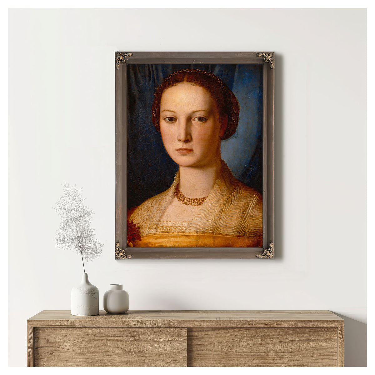 Costanza Da Sommaia Ca 1540 By Agnolo Bronzino