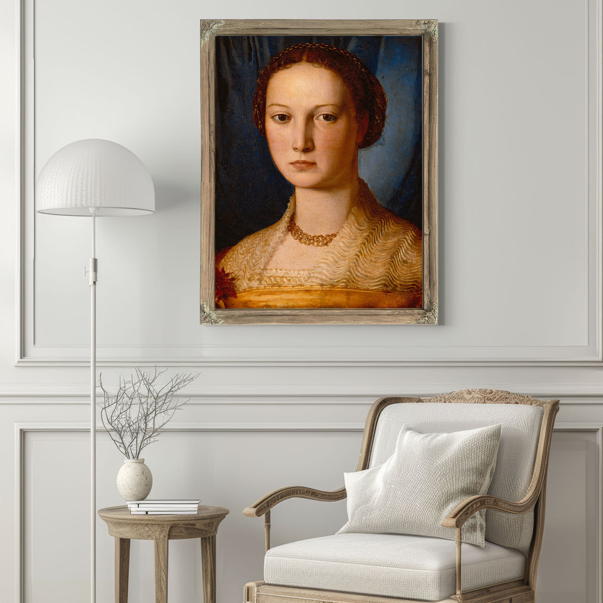 Costanza Da Sommaia Ca 1540 By Agnolo Bronzino