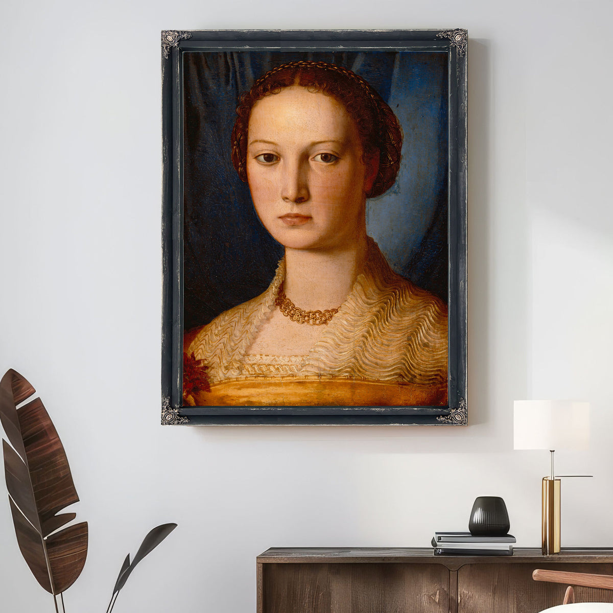 Costanza Da Sommaia Ca 1540 By Agnolo Bronzino