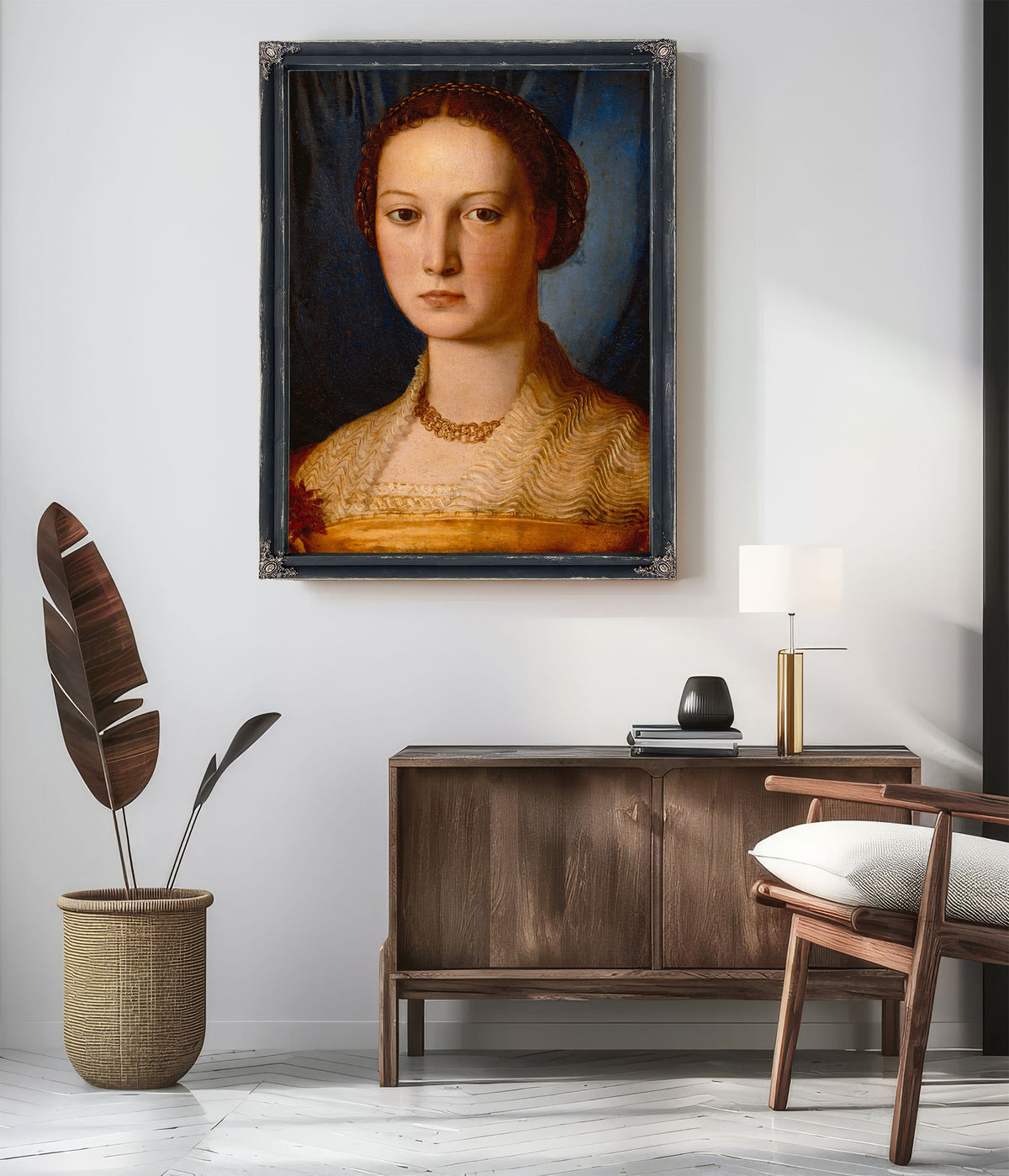Costanza Da Sommaia Ca 1540 By Agnolo Bronzino