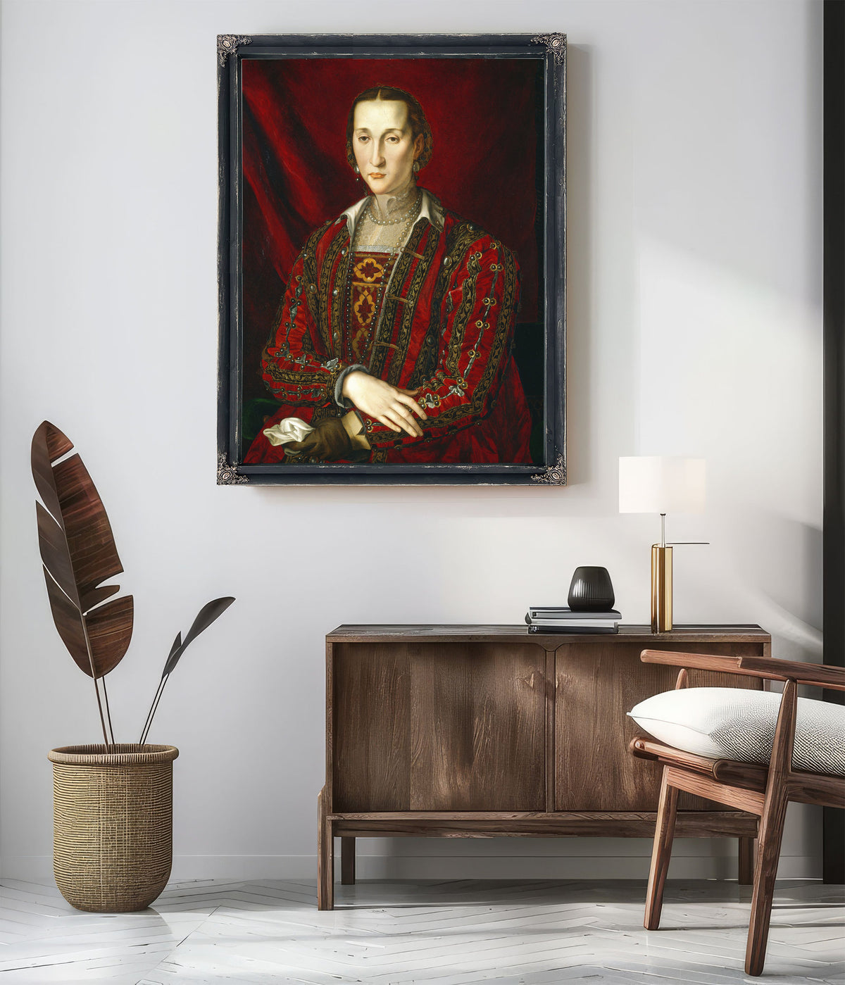 Eleonora Di Toledo C 1560 By Agnolo Bronzino