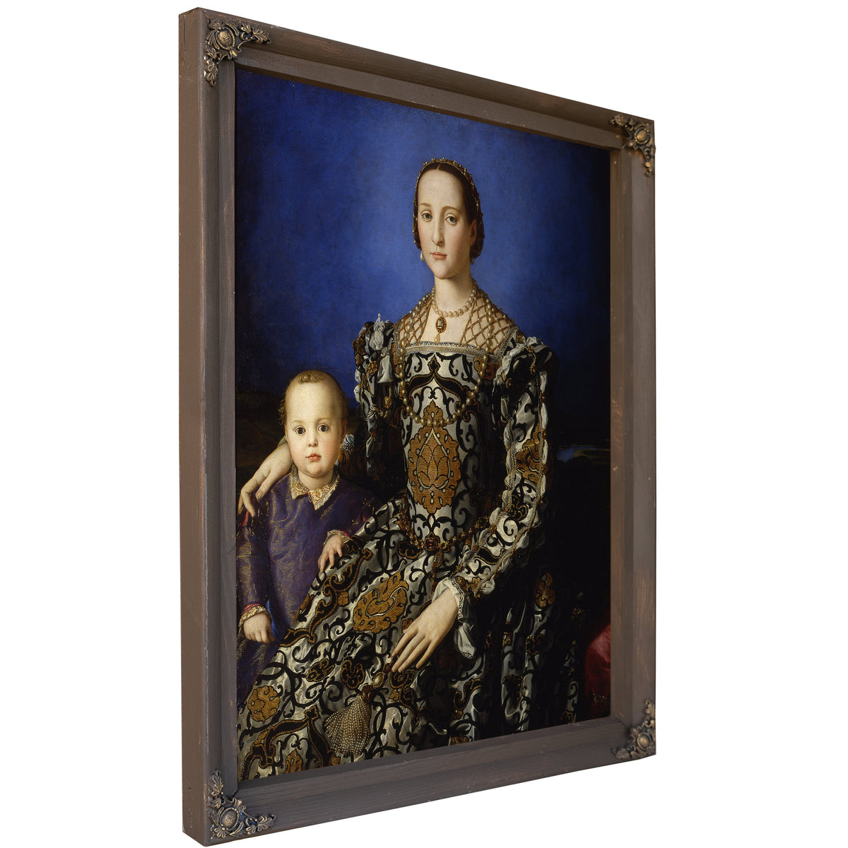 Portrait Eleanor Toledo Her Son By Agnolo Bronzino