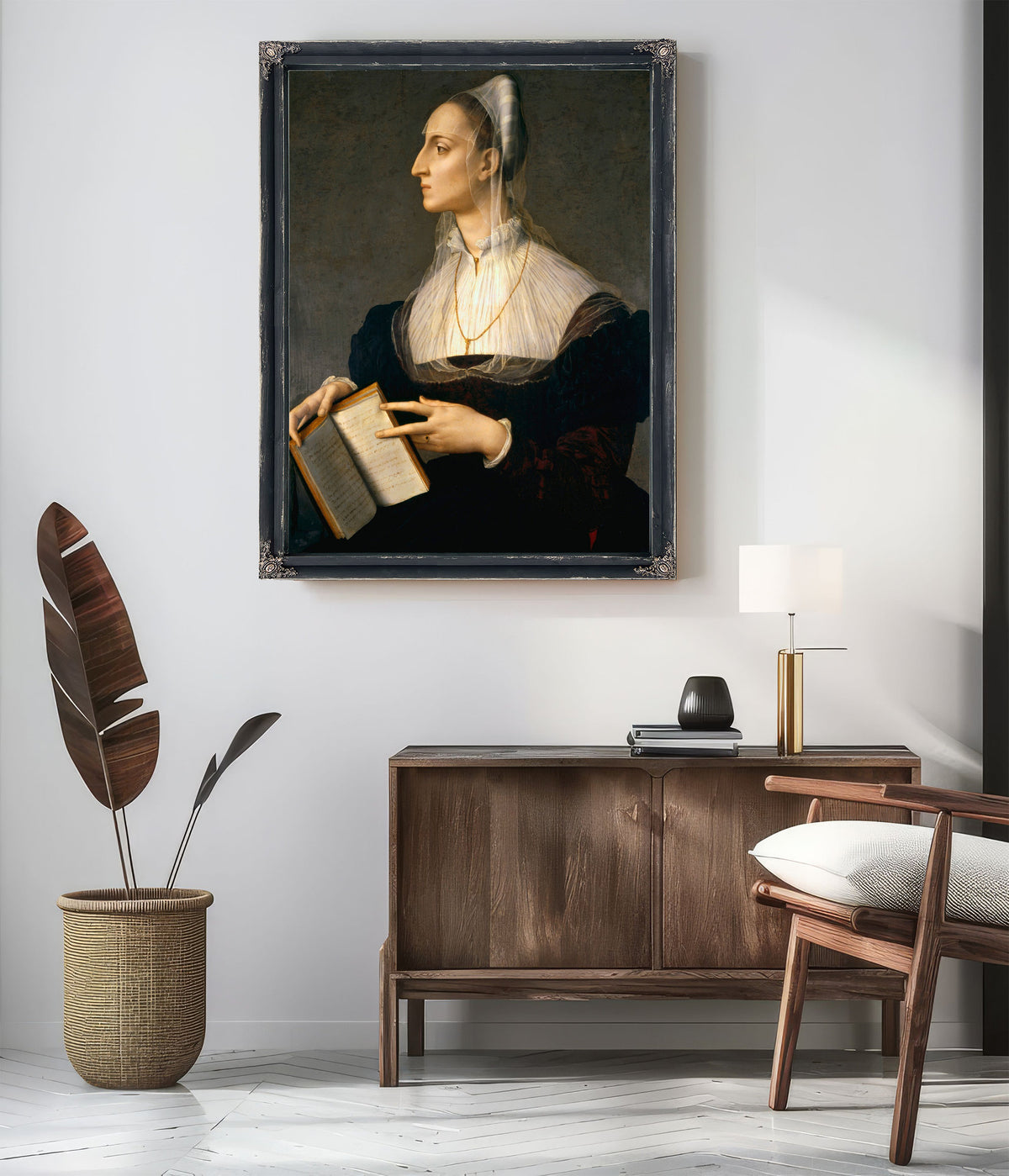 Portrait Laura Battiferri 1550s By Agnolo Bronzino