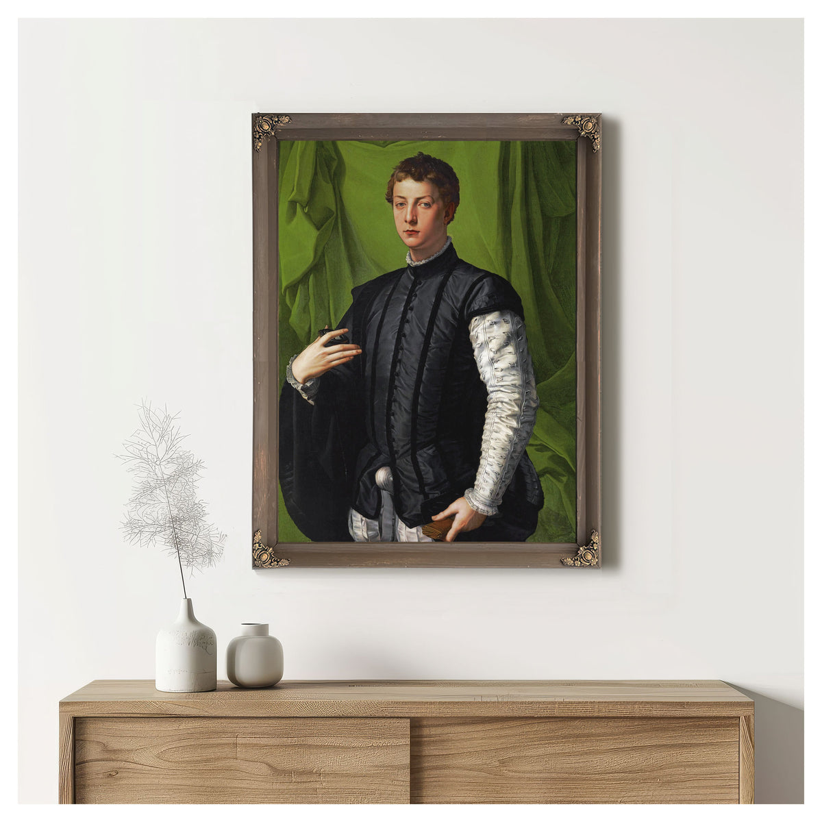 Portrait Lodovico Capponi 1550 1555 By Agnolo Bronzino