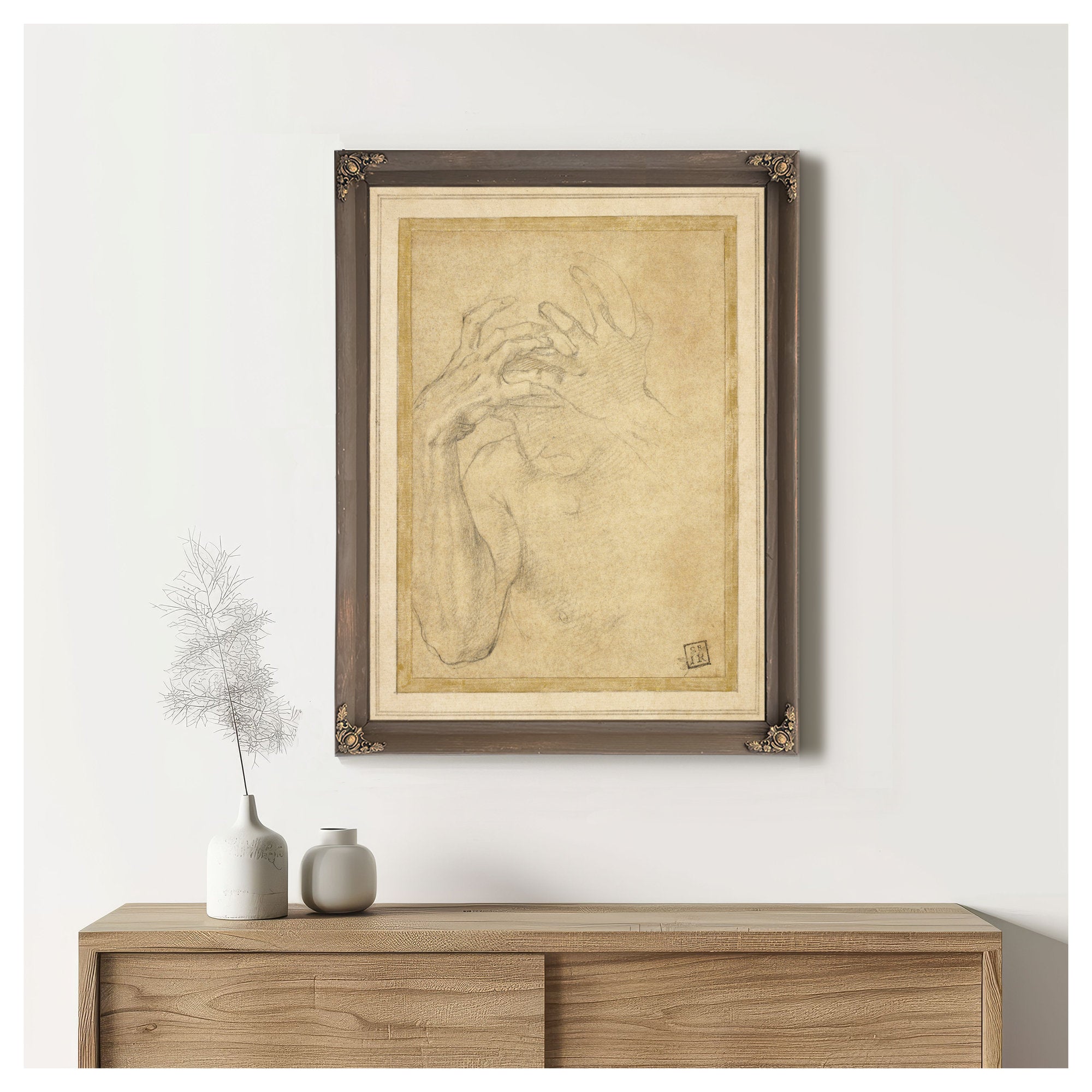 Study Jealousy 1545 By Agnolo Bronzino