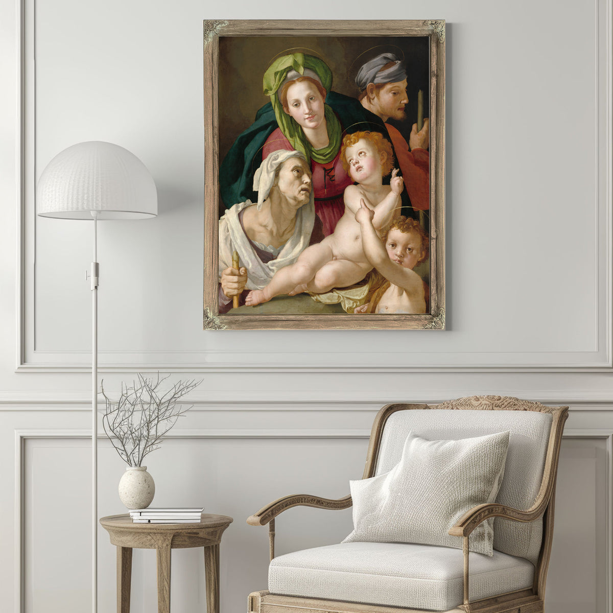The Holy Family C 1527 1528 By Agnolo Bronzino