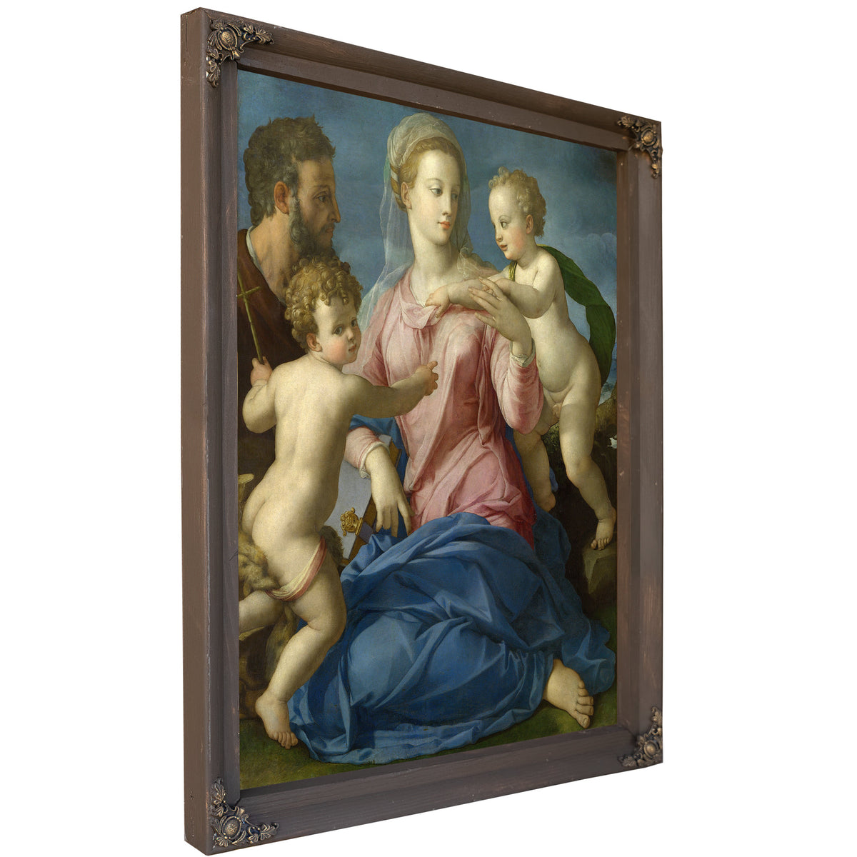 The Holy Family the Infant Saint John By Agnolo Bronzino