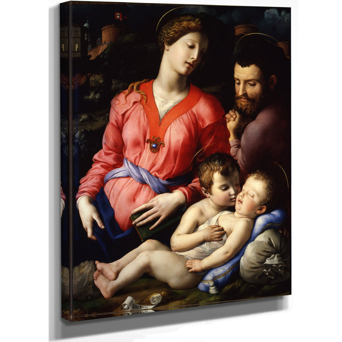 The Panciatichi Holy Family Circa 1540 By Agnolo Bronzino
