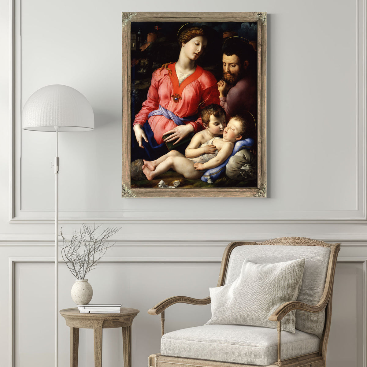 The Panciatichi Holy Family Circa 1540 By Agnolo Bronzino