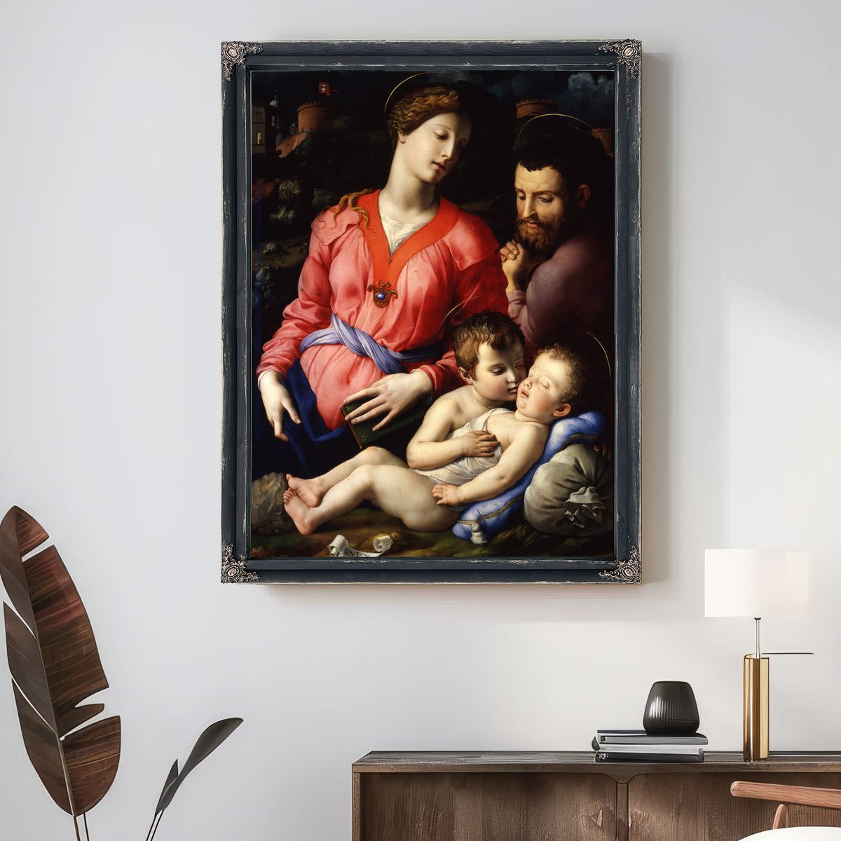The Panciatichi Holy Family Circa 1540 By Agnolo Bronzino