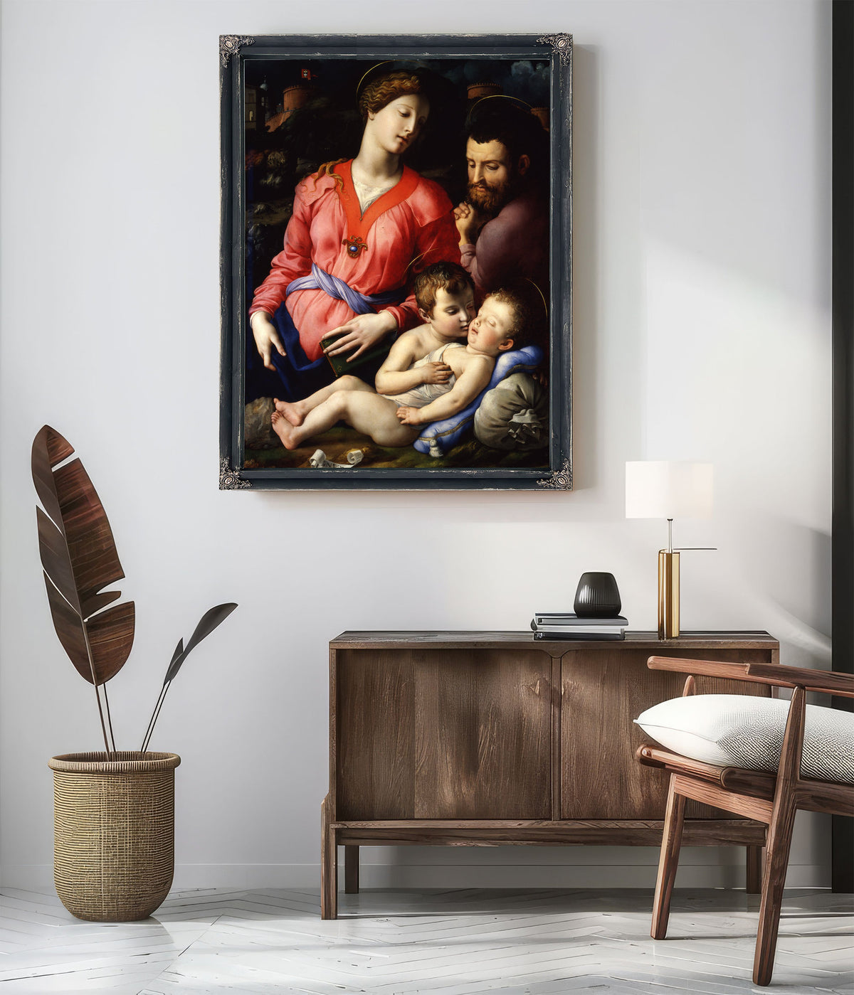 The Panciatichi Holy Family Circa 1540 By Agnolo Bronzino