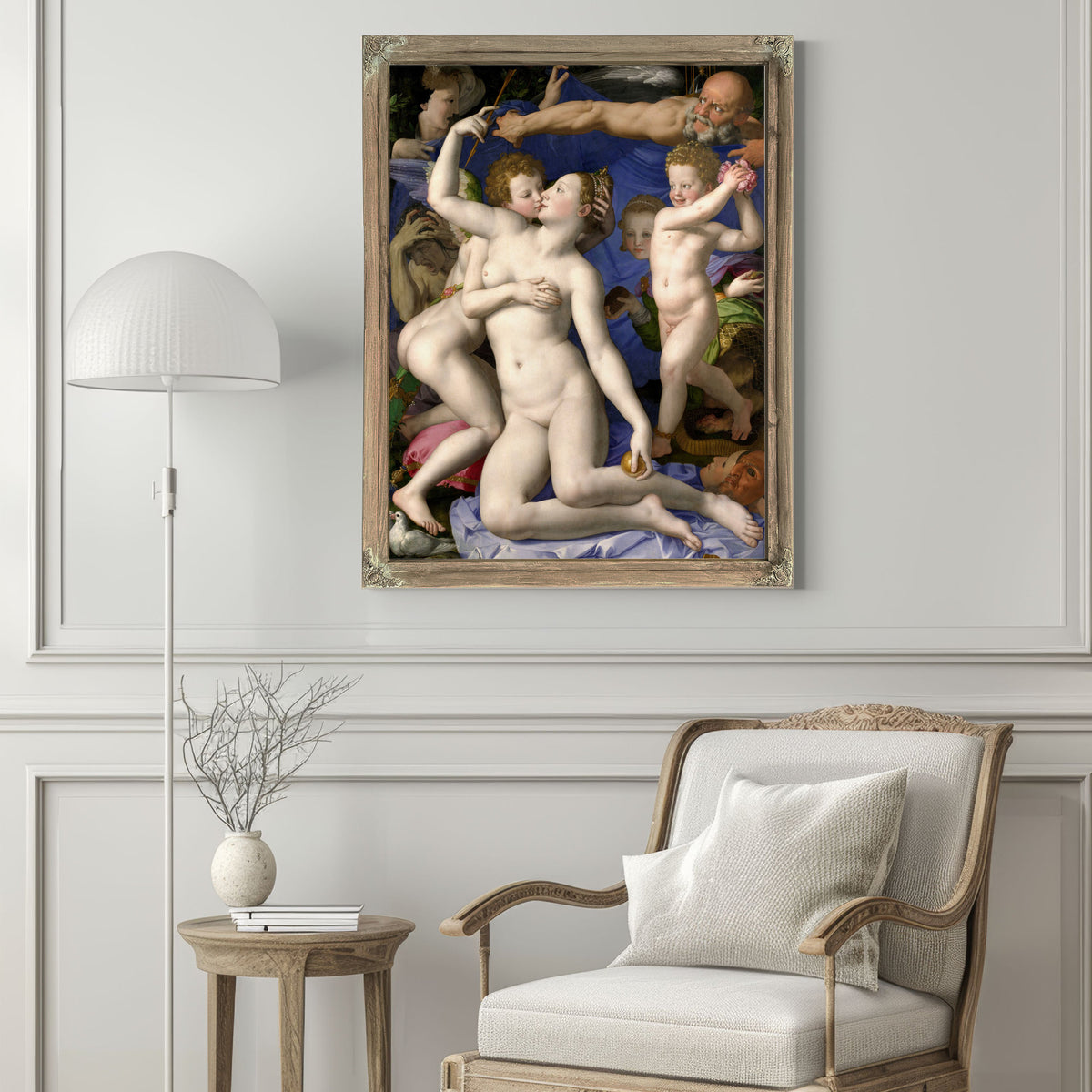 Venus Cupid Folly Time 1540 1545 By Agnolo Bronzino