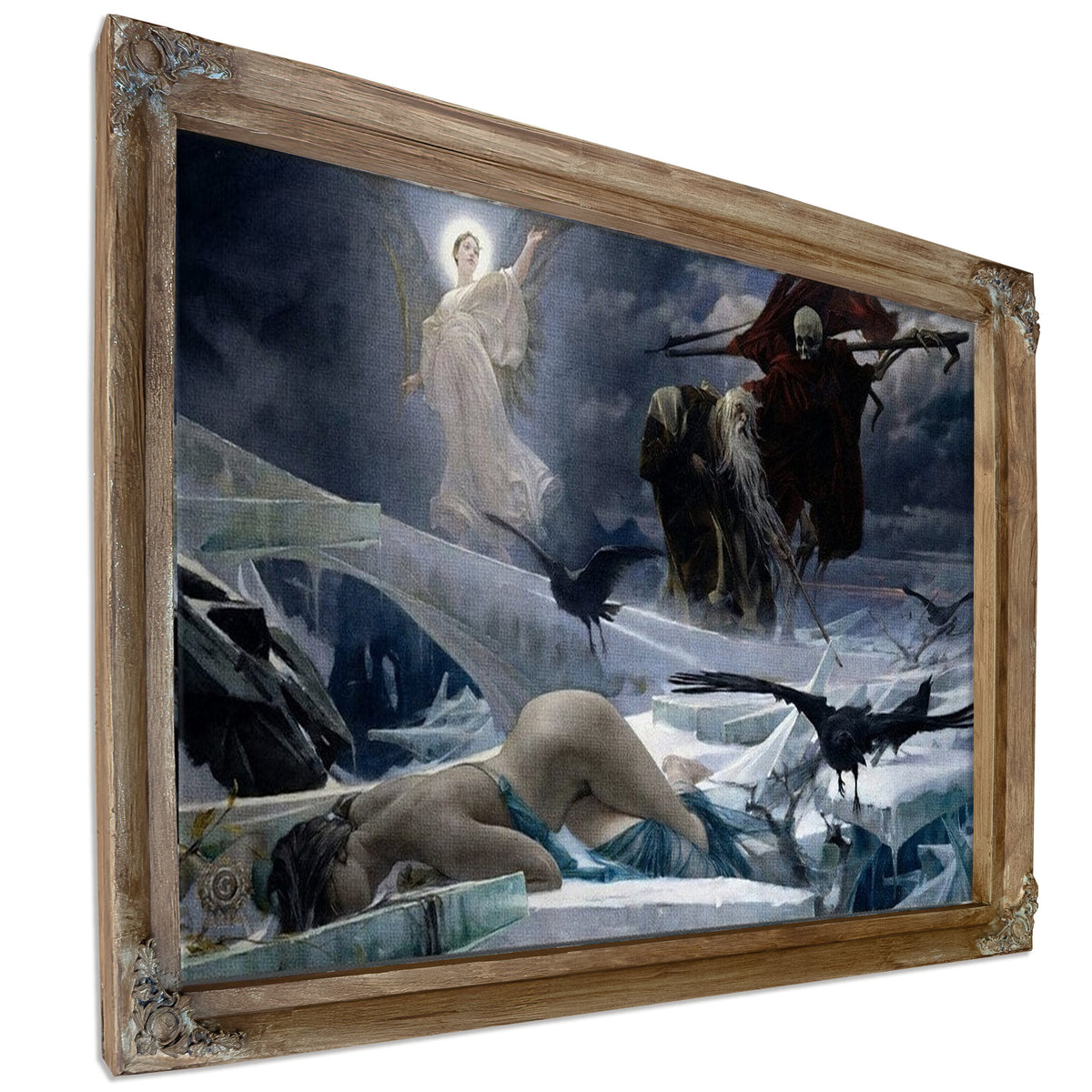 Ahasuerus At The End Of The World 1888 By Adolf Hiremy Hirschl