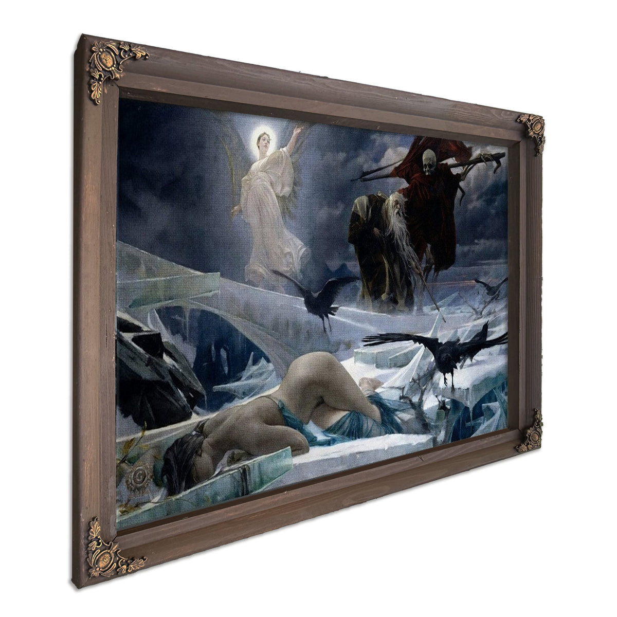 Ahasuerus At The End Of The World 1888 By Adolf Hiremy Hirschl