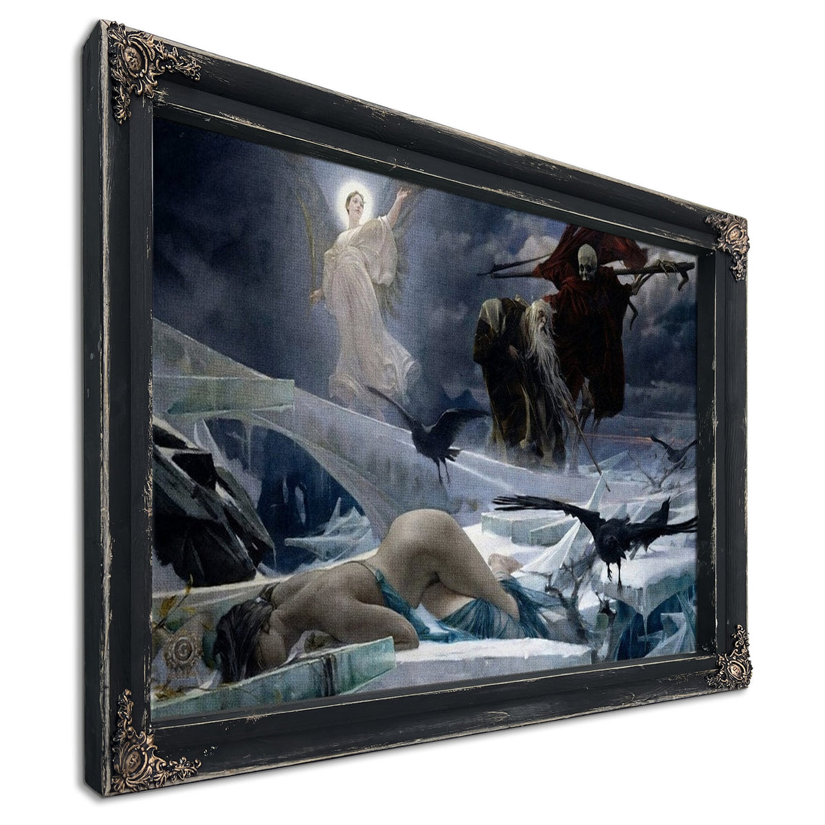 Ahasuerus At The End Of The World 1888 By Adolf Hiremy Hirschl