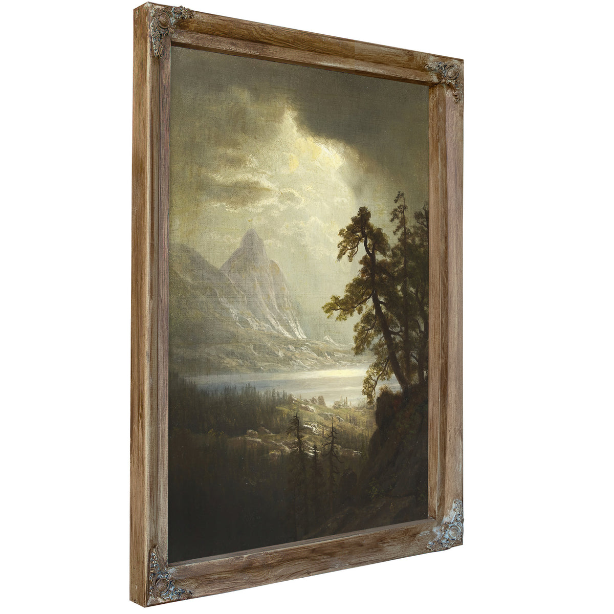 Estes Park Morning Colorado Circa 1859 By Albert Bierstadt