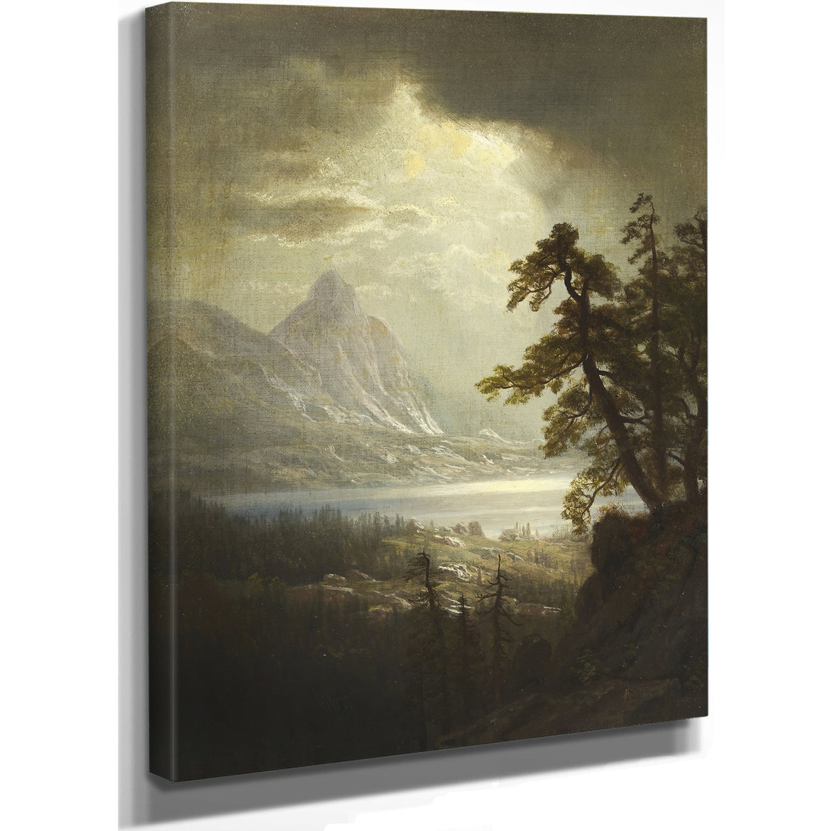 Estes Park Morning Colorado Circa 1859 By Albert Bierstadt