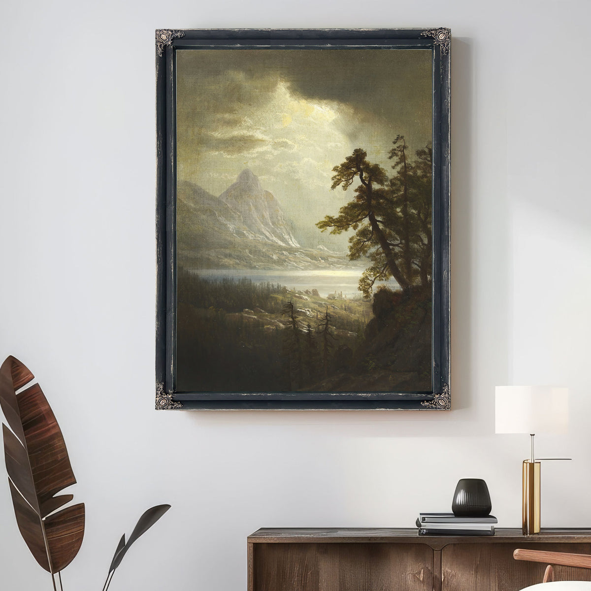 Estes Park Morning Colorado Circa 1859 By Albert Bierstadt